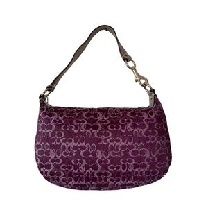 *RARE* Coach Purple Shoulder Bag